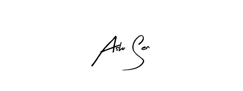 Make a short Ashu Sen signature style. Manage your documents anywhere anytime using Arty Signature. Create and add eSignatures, submit forms, share and send files easily. Ashu Sen signature style 8 images and pictures png