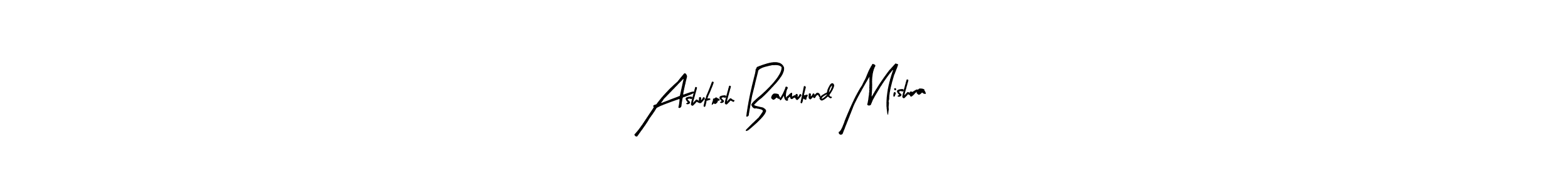 Design your own signature with our free online signature maker. With this signature software, you can create a handwritten (Arty Signature) signature for name Ashutosh Balmukund Mishra. Ashutosh Balmukund Mishra signature style 8 images and pictures png