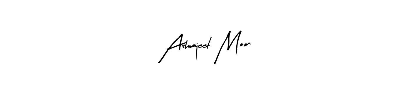 You can use this online signature creator to create a handwritten signature for the name Ashwajeet Moon. This is the best online autograph maker. Ashwajeet Moon signature style 8 images and pictures png