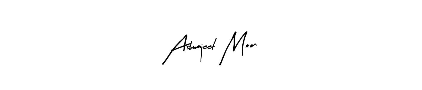 Here are the top 10 professional signature styles for the name Ashwajeet Moon. These are the best autograph styles you can use for your name. Ashwajeet Moon signature style 8 images and pictures png