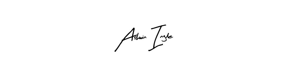 How to make Ashwin Ingle signature? Arty Signature is a professional autograph style. Create handwritten signature for Ashwin Ingle name. Ashwin Ingle signature style 8 images and pictures png