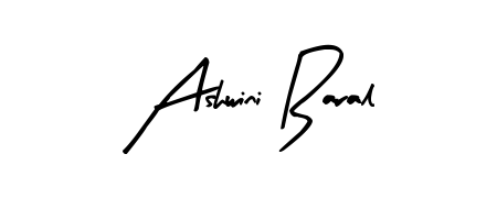 A modern signature idea for name Ashwini Baral using Arty Signature font. Clean strokes and elegant curves make it stand out instantly. Ashwini Baral signature style 8 images and pictures png