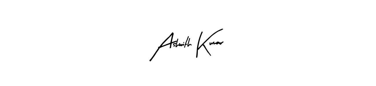 The best way (Arty Signature) to make a short signature is to pick only two or three words in your name. The name Ashwith Kumar include a total of six letters. For converting this name. Ashwith Kumar signature style 8 images and pictures png