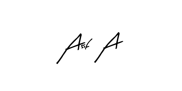 Best and Professional Signature Style for Asif A. Arty Signature Best Signature Style Collection. Asif A signature style 8 images and pictures png