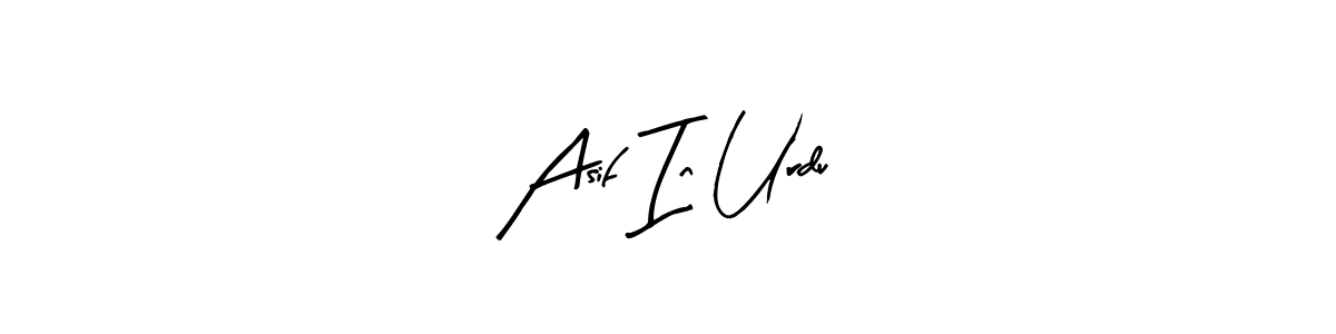 How to make Asif In Urdu name signature. Use Arty Signature style for creating short signs online. This is the latest handwritten sign. Asif In Urdu signature style 8 images and pictures png