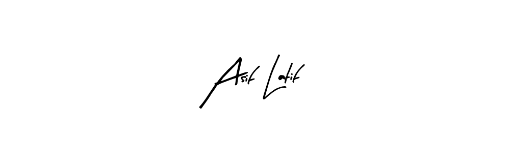 Design your own signature with our free online signature maker. With this signature software, you can create a handwritten (Arty Signature) signature for name Asif Latif. Asif Latif signature style 8 images and pictures png