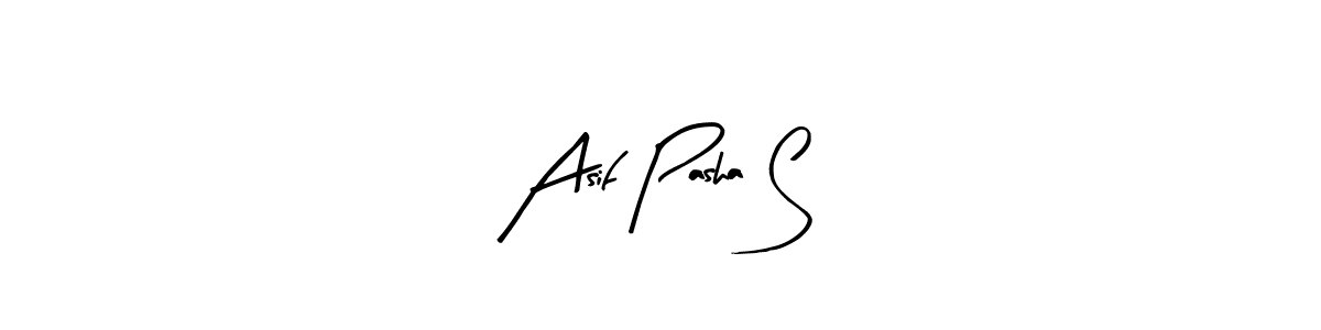 Design your own signature with our free online signature maker. With this signature software, you can create a handwritten (Arty Signature) signature for name Asif Pasha S. Asif Pasha S signature style 8 images and pictures png