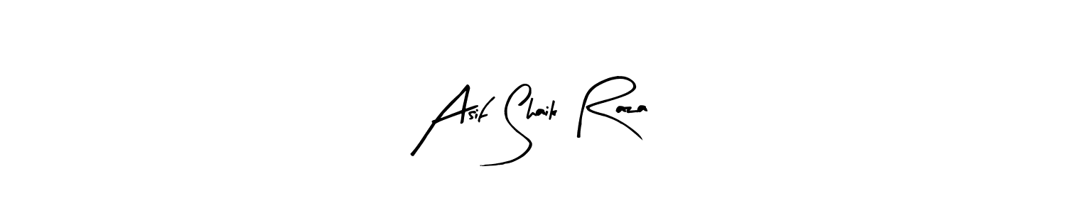 Arty Signature is a professional signature style that is perfect for those who want to add a touch of class to their signature. It is also a great choice for those who want to make their signature more unique. Get Asif Shaik Raza name to fancy signature for free. Asif Shaik Raza signature style 8 images and pictures png