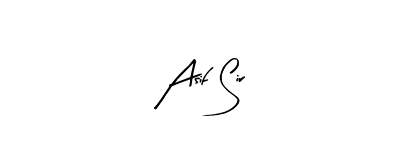 You can use this online signature creator to create a handwritten signature for the name Asif Sir. This is the best online autograph maker. Asif Sir signature style 8 images and pictures png