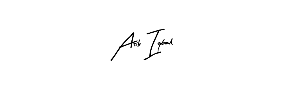 The best way (Arty Signature) to make a short signature is to pick only two or three words in your name. The name Asik Iqbal include a total of six letters. For converting this name. Asik Iqbal signature style 8 images and pictures png
