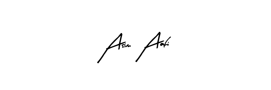 You should practise on your own different ways (Arty Signature) to write your name (Asim Aafi) in signature. don't let someone else do it for you. Asim Aafi signature style 8 images and pictures png