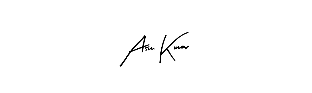 Create a beautiful signature design for name Asim Kumar. With this signature (Arty Signature) fonts, you can make a handwritten signature for free. Asim Kumar signature style 8 images and pictures png
