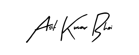 The best way (Arty Signature) to make a short signature is to pick only two or three words in your name. For converting this name Asit Kumar Bhoi. Asit Kumar Bhoi signature style 8 images and pictures png