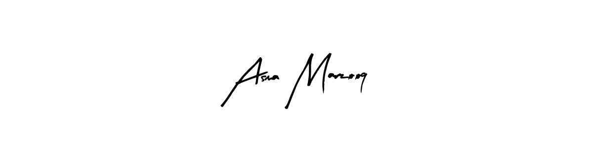 Make a beautiful signature design for name Asma Marzooq. Use this online signature maker to create a handwritten signature for free. Asma Marzooq signature style 8 images and pictures png