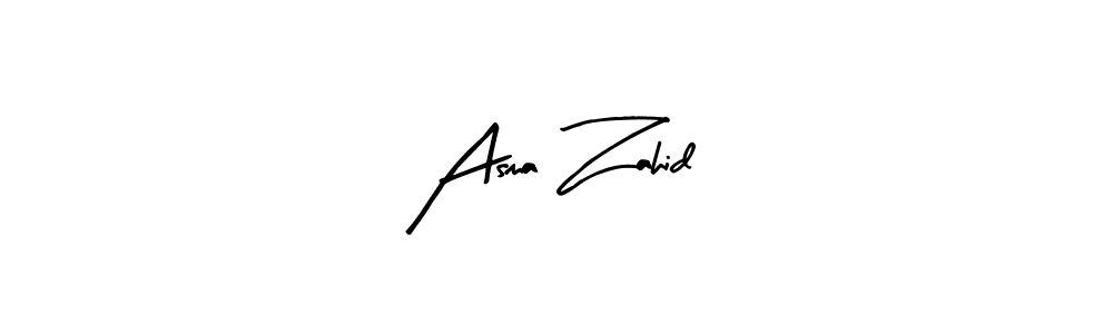 You can use this online signature creator to create a handwritten signature for the name Asma Zahid. This is the best online autograph maker. Asma Zahid signature style 8 images and pictures png