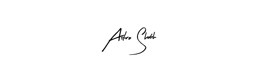 Make a beautiful signature design for name Astro Shubh. With this signature (Arty Signature) style, you can create a handwritten signature for free. Astro Shubh signature style 8 images and pictures png