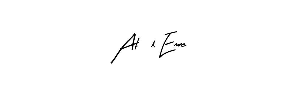 Use a signature maker to create a handwritten signature online. With this signature software, you can design (Arty Signature) your own signature for name Atıl Emre. Atıl Emre signature style 8 images and pictures png