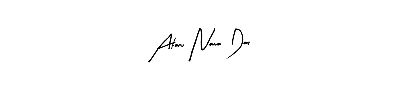 Similarly Arty Signature is the best handwritten signature design. Signature creator online .You can use it as an online autograph creator for name Atanu Nama Das. Atanu Nama Das signature style 8 images and pictures png