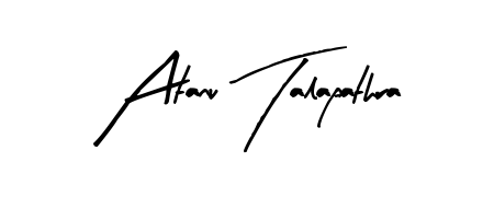 Stand out with a creative autograph for Atanu Talapathra. The Arty Signature styling blends modern aesthetics with classic signature flourishes. Atanu Talapathra signature style 8 images and pictures png