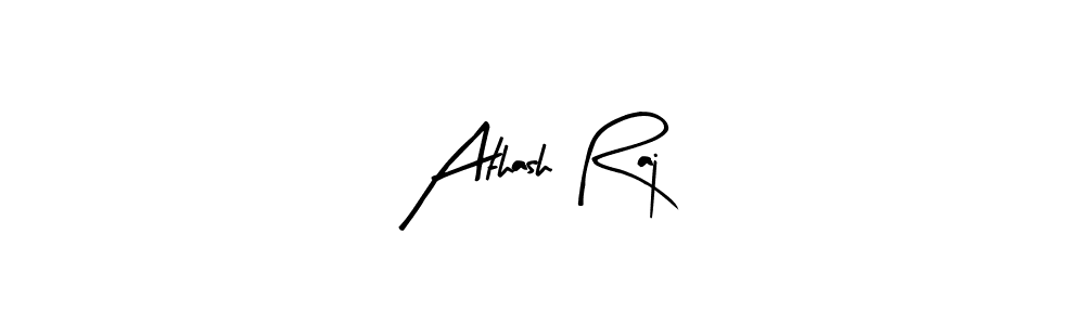 Make a beautiful signature design for name Athash Raj. Use this online signature maker to create a handwritten signature for free. Athash Raj signature style 8 images and pictures png