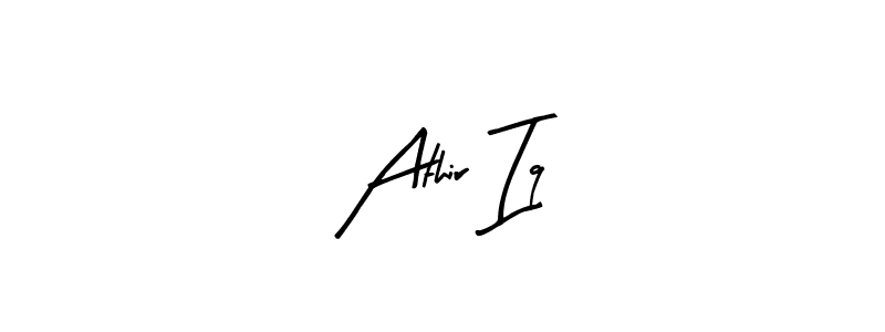 Here are the top 10 professional signature styles for the name Athir Iq. These are the best autograph styles you can use for your name. Athir Iq signature style 8 images and pictures png