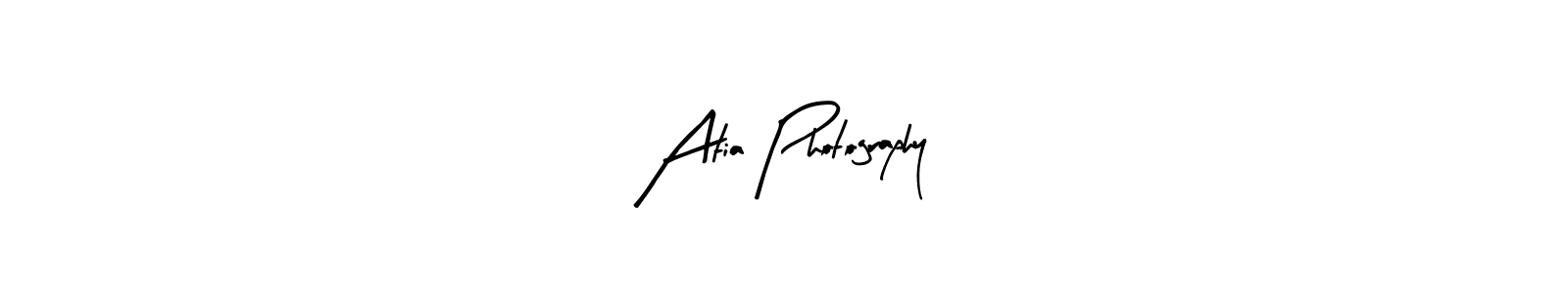 Similarly Arty Signature is the best handwritten signature design. Signature creator online .You can use it as an online autograph creator for name Atia Photography. Atia Photography signature style 8 images and pictures png