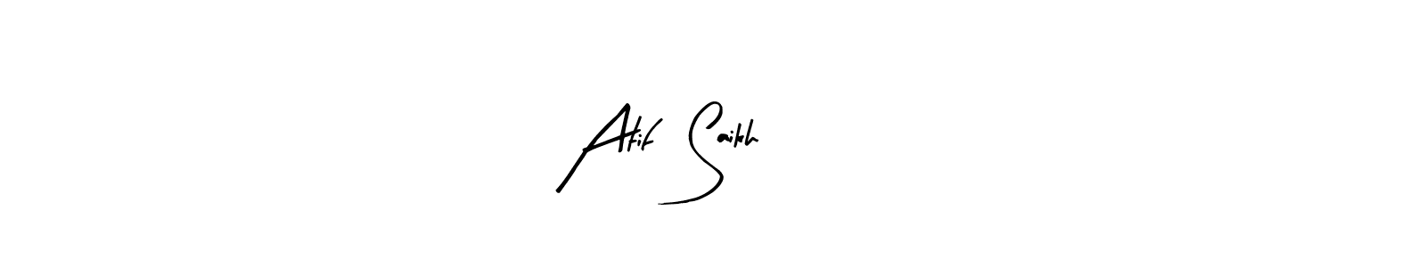 It looks lik you need a new signature style for name Atif  Saikh  271. Design unique handwritten (Arty Signature) signature with our free signature maker in just a few clicks. Atif  Saikh  271 signature style 8 images and pictures png