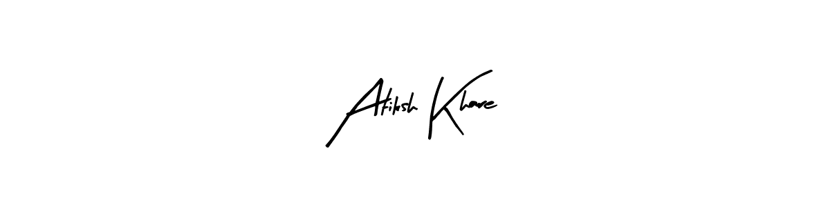 How to make Atiksh Khare signature? Arty Signature is a professional autograph style. Create handwritten signature for Atiksh Khare name. Atiksh Khare signature style 8 images and pictures png