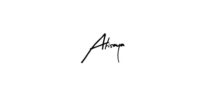 You can use this online signature creator to create a handwritten signature for the name Atisaya. This is the best online autograph maker. Atisaya signature style 8 images and pictures png