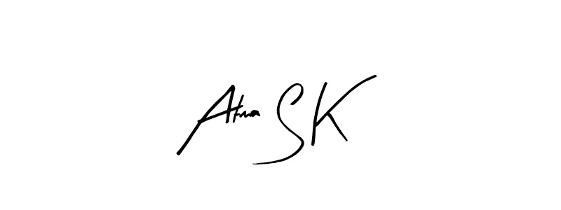 How to Draw Atma S K signature style? Arty Signature is a latest design signature styles for name Atma S K. Atma S K signature style 8 images and pictures png