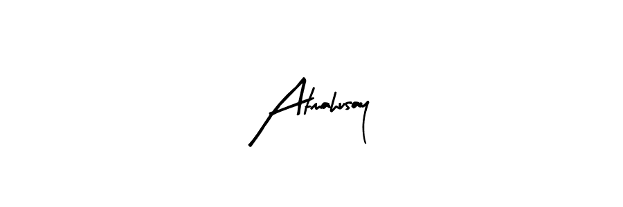 This is the best signature style for the Atmahusay name. Also you like these signature font (Arty Signature). Mix name signature. Atmahusay signature style 8 images and pictures png