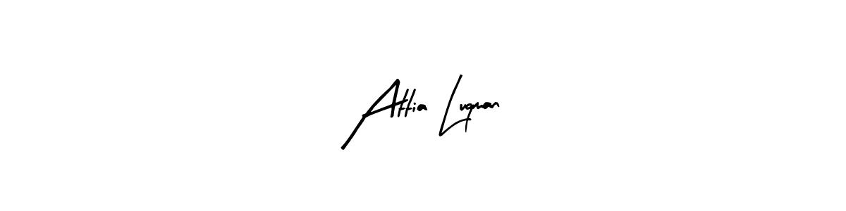 Best and Professional Signature Style for Attia Luqman. Arty Signature Best Signature Style Collection. Attia Luqman signature style 8 images and pictures png