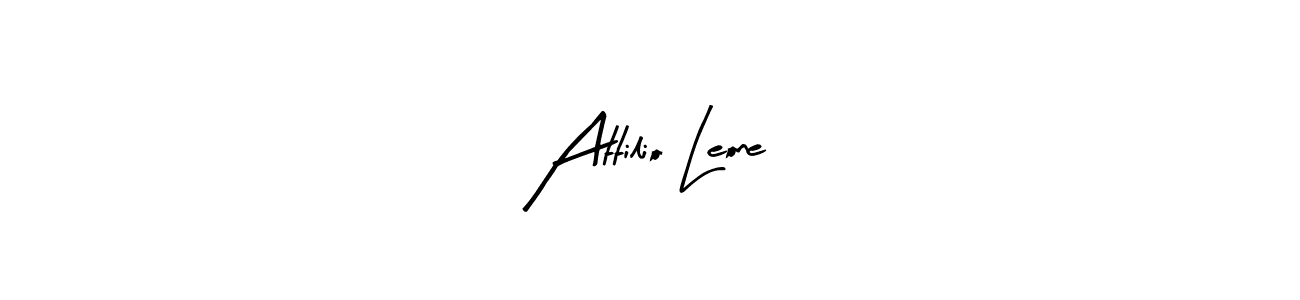 Attilio Leone stylish signature style. Best Handwritten Sign (Arty Signature) for my name. Handwritten Signature Collection Ideas for my name Attilio Leone. Attilio Leone signature style 8 images and pictures png