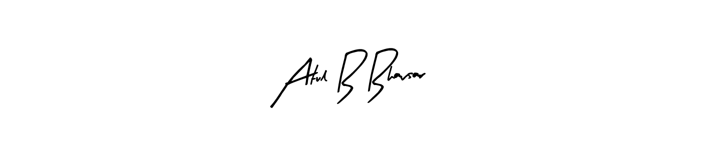 Make a beautiful signature design for name Atul B Bhavsar. Use this online signature maker to create a handwritten signature for free. Atul B Bhavsar signature style 8 images and pictures png