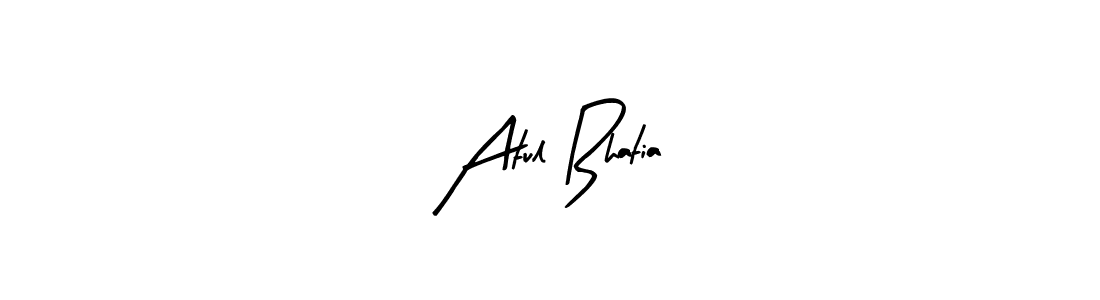 How to make Atul Bhatia signature? Arty Signature is a professional autograph style. Create handwritten signature for Atul Bhatia name. Atul Bhatia signature style 8 images and pictures png