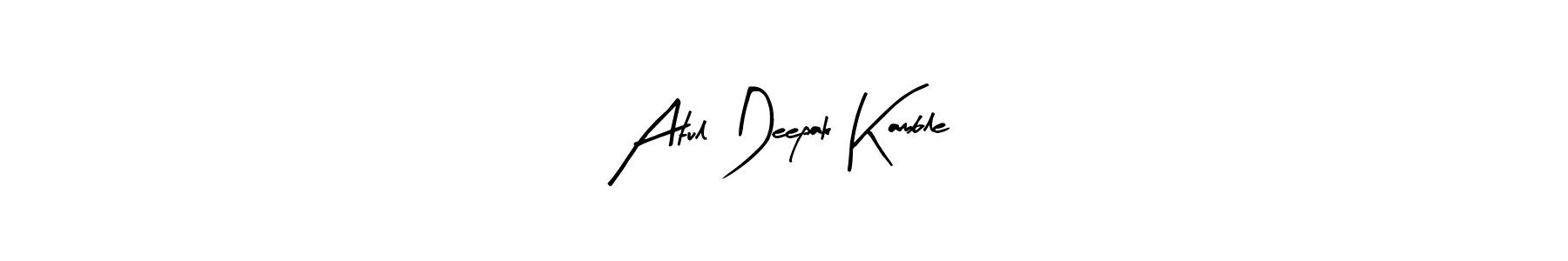 Also You can easily find your signature by using the search form. We will create Atul Deepak Kamble name handwritten signature images for you free of cost using Arty Signature sign style. Atul Deepak Kamble signature style 8 images and pictures png