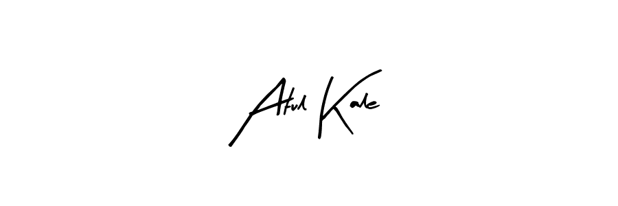 Arty Signature is a professional signature style that is perfect for those who want to add a touch of class to their signature. It is also a great choice for those who want to make their signature more unique. Get Atul Kale name to fancy signature for free. Atul Kale signature style 8 images and pictures png