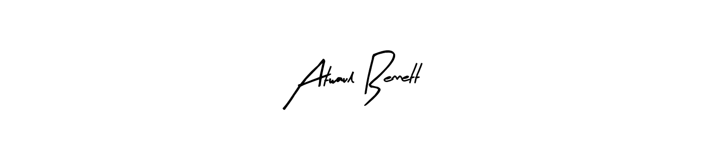 Best and Professional Signature Style for Atwaul Bennett. Arty Signature Best Signature Style Collection. Atwaul Bennett signature style 8 images and pictures png