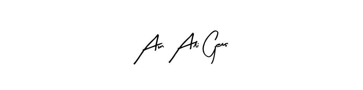 Make a short Aun Ali Gems signature style. Manage your documents anywhere anytime using Arty Signature. Create and add eSignatures, submit forms, share and send files easily. Aun Ali Gems signature style 8 images and pictures png