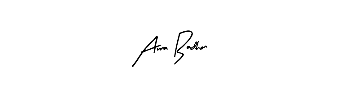 Once you've used our free online signature maker to create your best signature Arty Signature style, it's time to enjoy all of the benefits that Aura Badhon name signing documents. Aura Badhon signature style 8 images and pictures png
