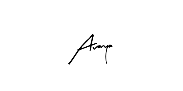 How to make Avanya name signature. Use Arty Signature style for creating short signs online. This is the latest handwritten sign. Avanya signature style 8 images and pictures png