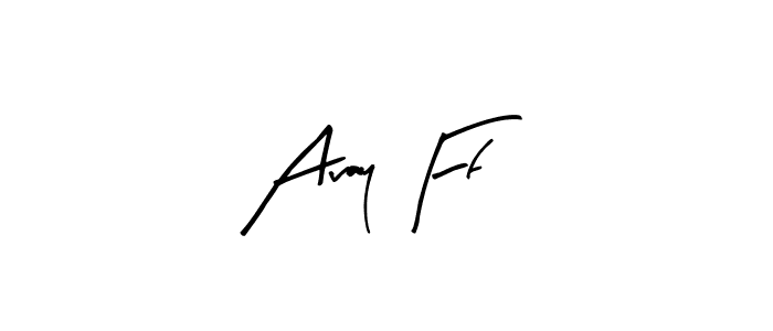 How to Draw Avay Ff signature style? Arty Signature is a latest design signature styles for name Avay Ff. Avay Ff signature style 8 images and pictures png
