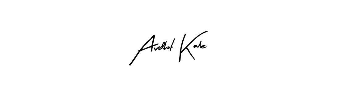 The best way (Arty Signature) to make a short signature is to pick only two or three words in your name. The name Avdhut Kale include a total of six letters. For converting this name. Avdhut Kale signature style 8 images and pictures png