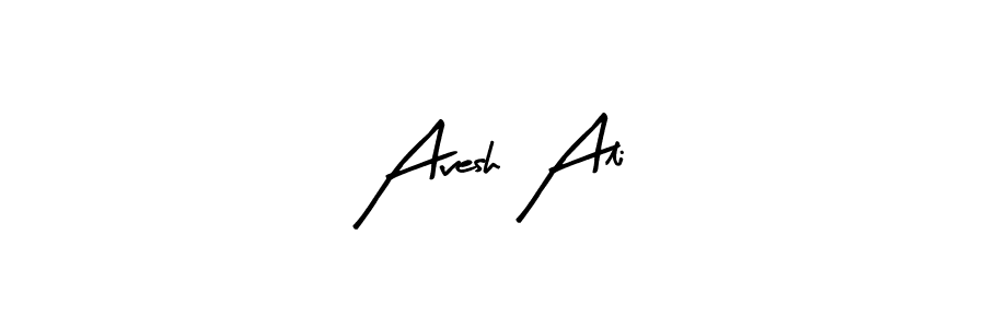 Use a signature maker to create a handwritten signature online. With this signature software, you can design (Arty Signature) your own signature for name Avesh Ali. Avesh Ali signature style 8 images and pictures png