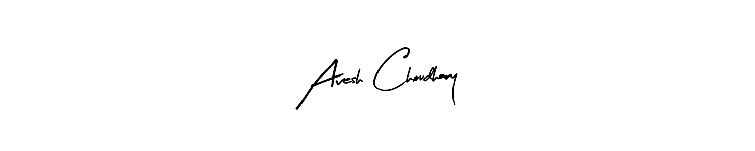 You can use this online signature creator to create a handwritten signature for the name Avesh Choudhary. This is the best online autograph maker. Avesh Choudhary signature style 8 images and pictures png
