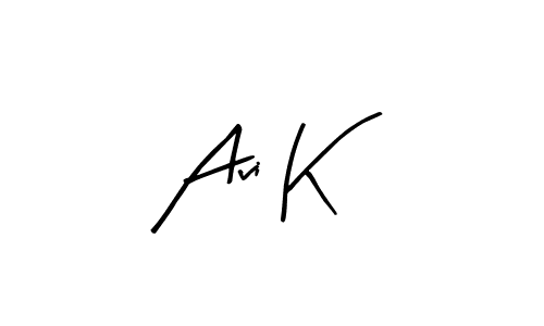 Design your own signature with our free online signature maker. With this signature software, you can create a handwritten (Arty Signature) signature for name Avi K. Avi K signature style 8 images and pictures png