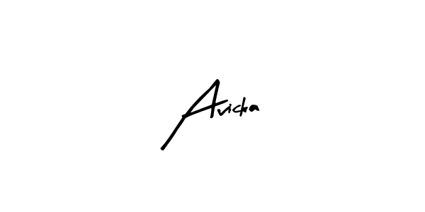 Arty Signature is a professional signature style that is perfect for those who want to add a touch of class to their signature. It is also a great choice for those who want to make their signature more unique. Get Avicka name to fancy signature for free. Avicka signature style 8 images and pictures png
