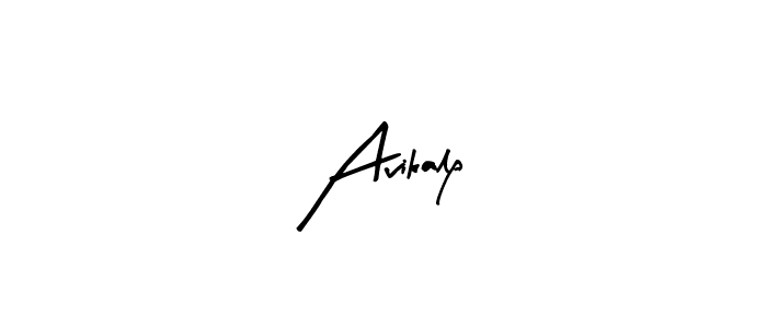 The best way (Arty Signature) to make a short signature is to pick only two or three words in your name. The name Avikalp include a total of six letters. For converting this name. Avikalp signature style 8 images and pictures png