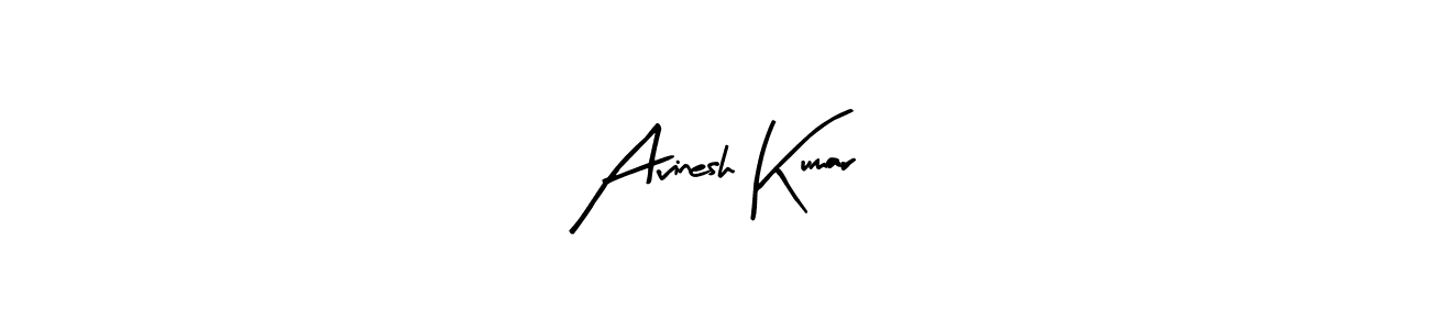 Arty Signature is a professional signature style that is perfect for those who want to add a touch of class to their signature. It is also a great choice for those who want to make their signature more unique. Get Avinesh Kumar name to fancy signature for free. Avinesh Kumar signature style 8 images and pictures png
