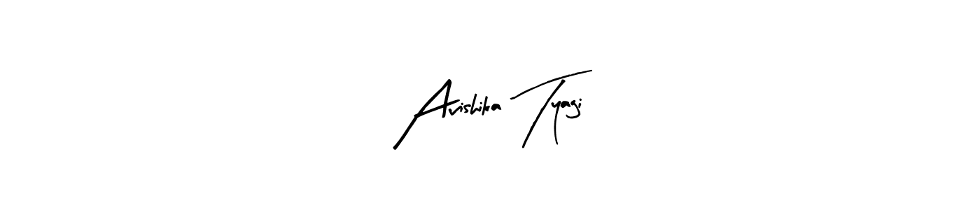 Use a signature maker to create a handwritten signature online. With this signature software, you can design (Arty Signature) your own signature for name Avishika Tyagi. Avishika Tyagi signature style 8 images and pictures png